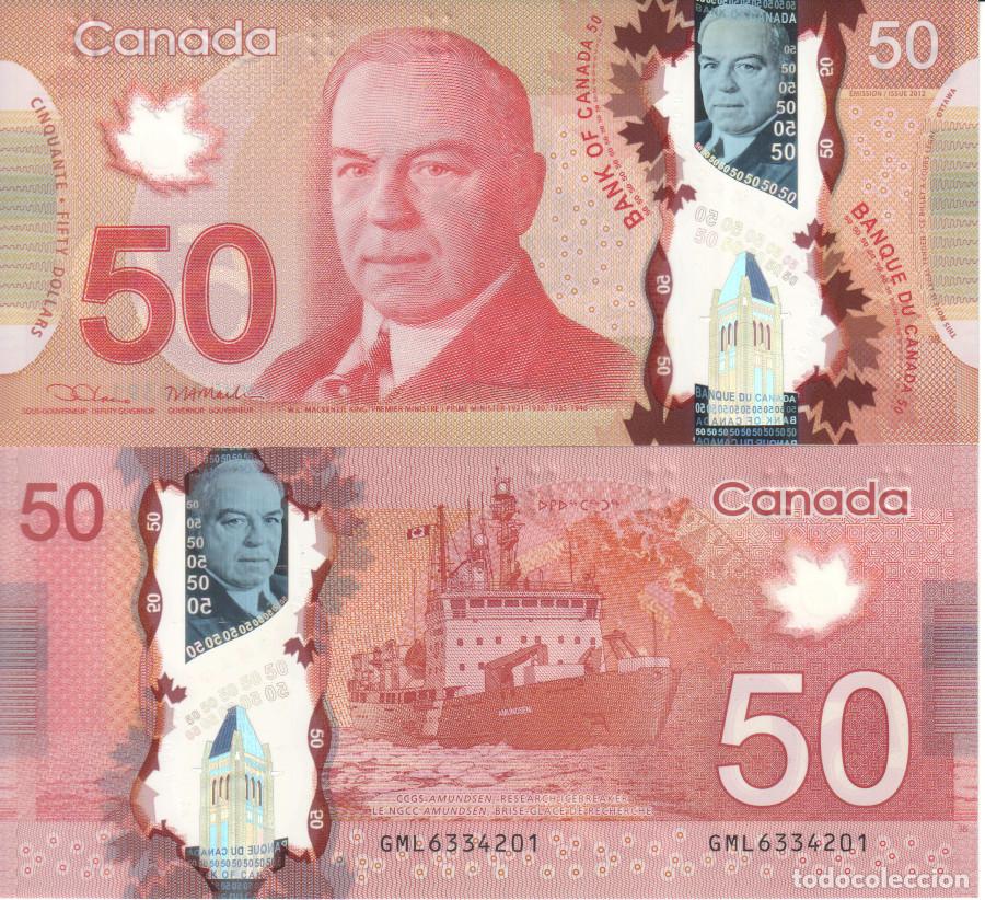 Billetes extranjeros: Canada 50 dolares Pick 109 (d) SC/UNC - Foto 1
