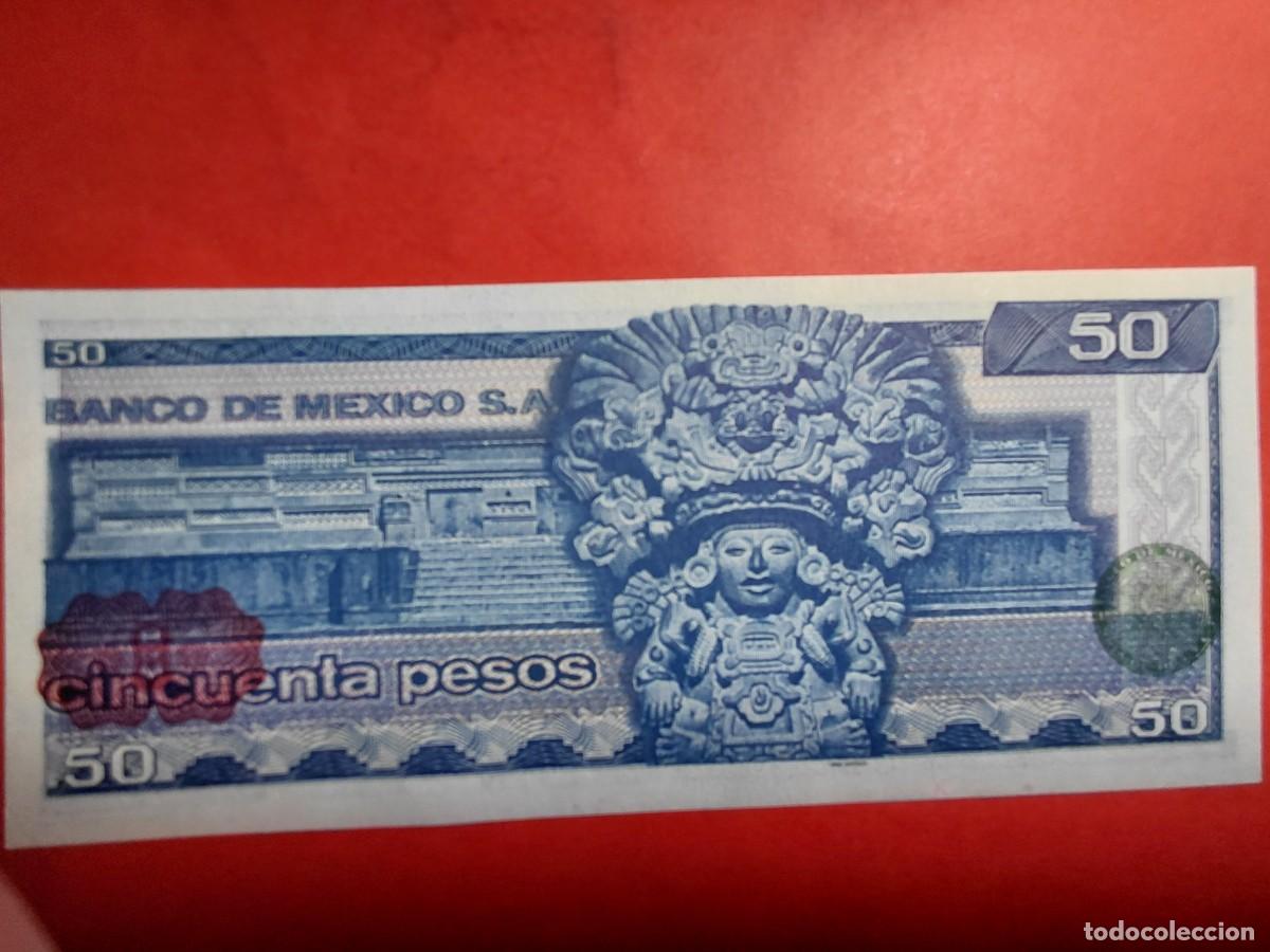 Billetes extranjeros: MEXICO - 50 PESOS 1981 P-73 - Foto 2