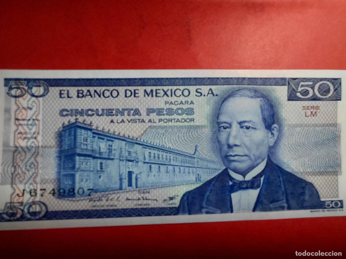 Billetes extranjeros: MEXICO - 50 PESOS 1981 P-73 - Foto 1
