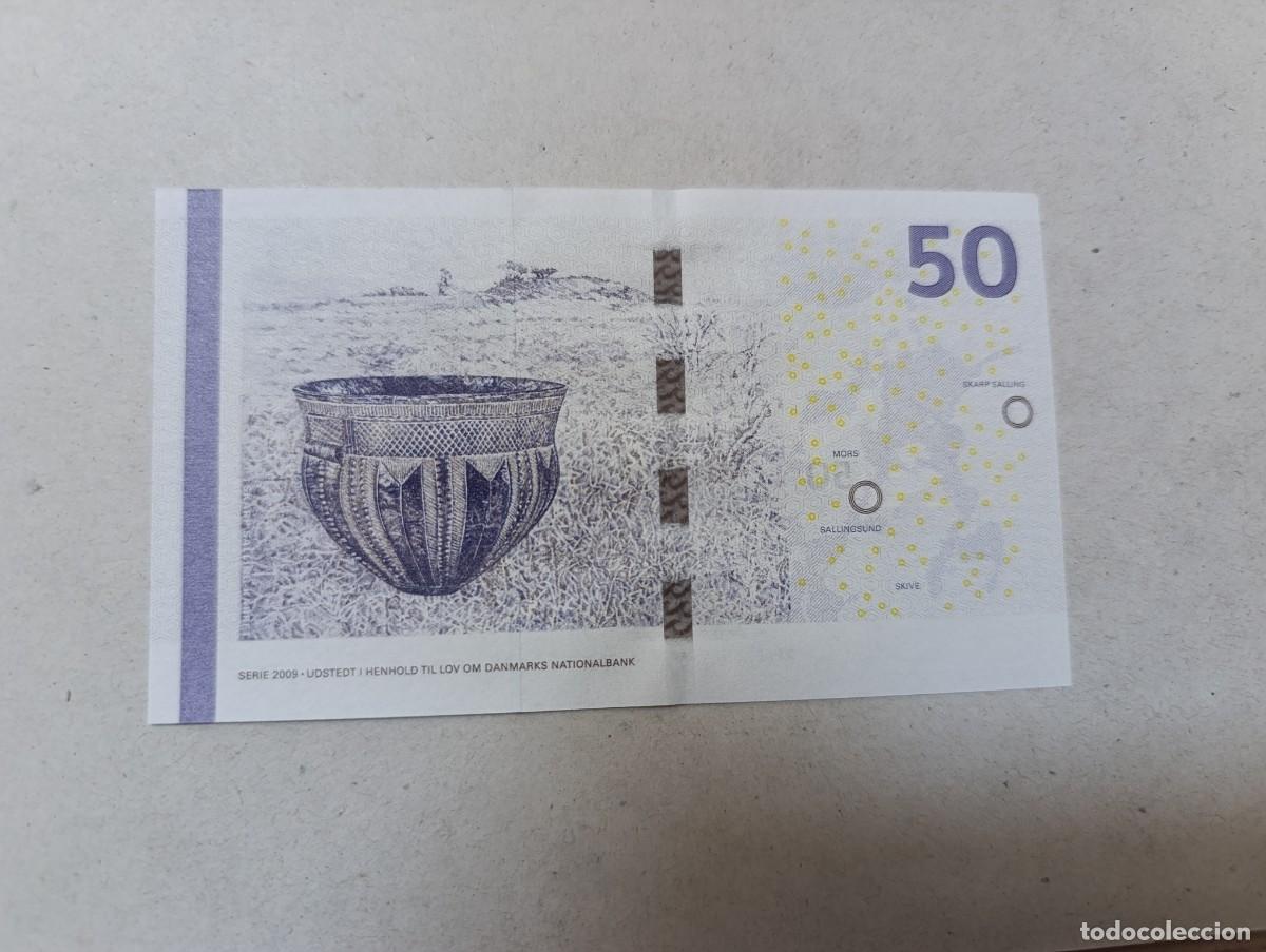 Billetes extranjeros: Billete Dinamarca, 50 coronas, a&ntilde;o 2013, UNC - Foto 1