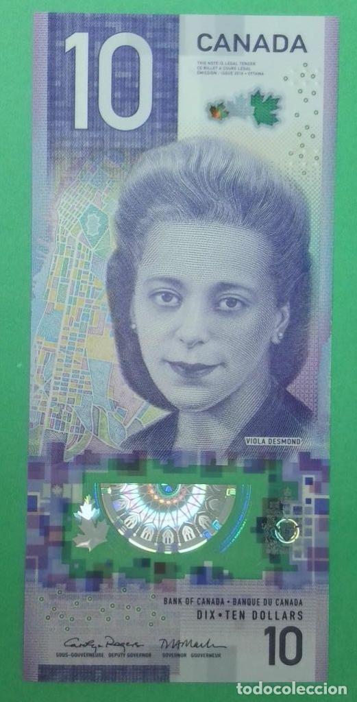 Billetes extranjeros: Canad&aacute;, 10 Dollars 2018 - 113 - (SC / UNC) [FFN8511891] - Foto 1