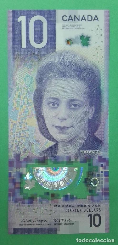 Billetes extranjeros: Canad&aacute;, 10 Dollars 2018 - 113 - (SC / UNC) [FFN8511892] - Foto 1