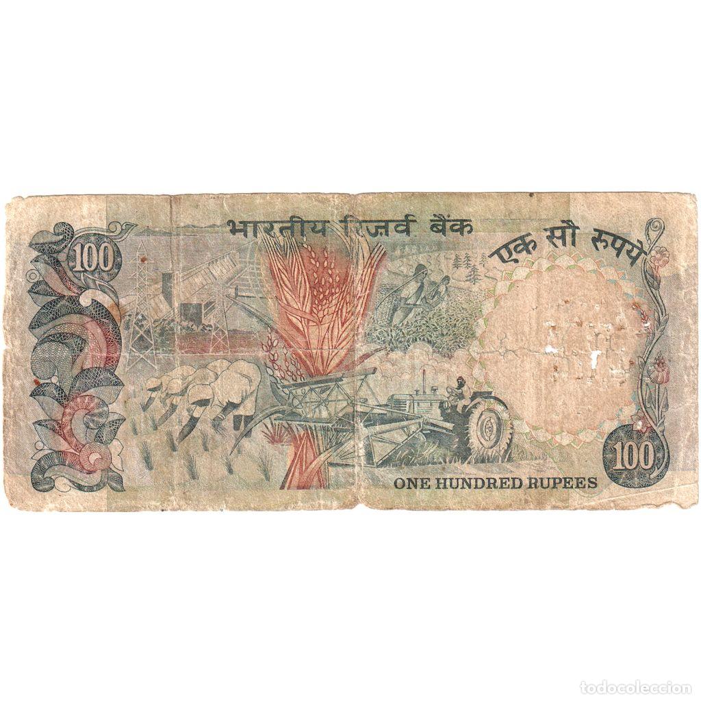 Billetes extranjeros: [#1233407] India, 100 Rupees, BC - Foto 2