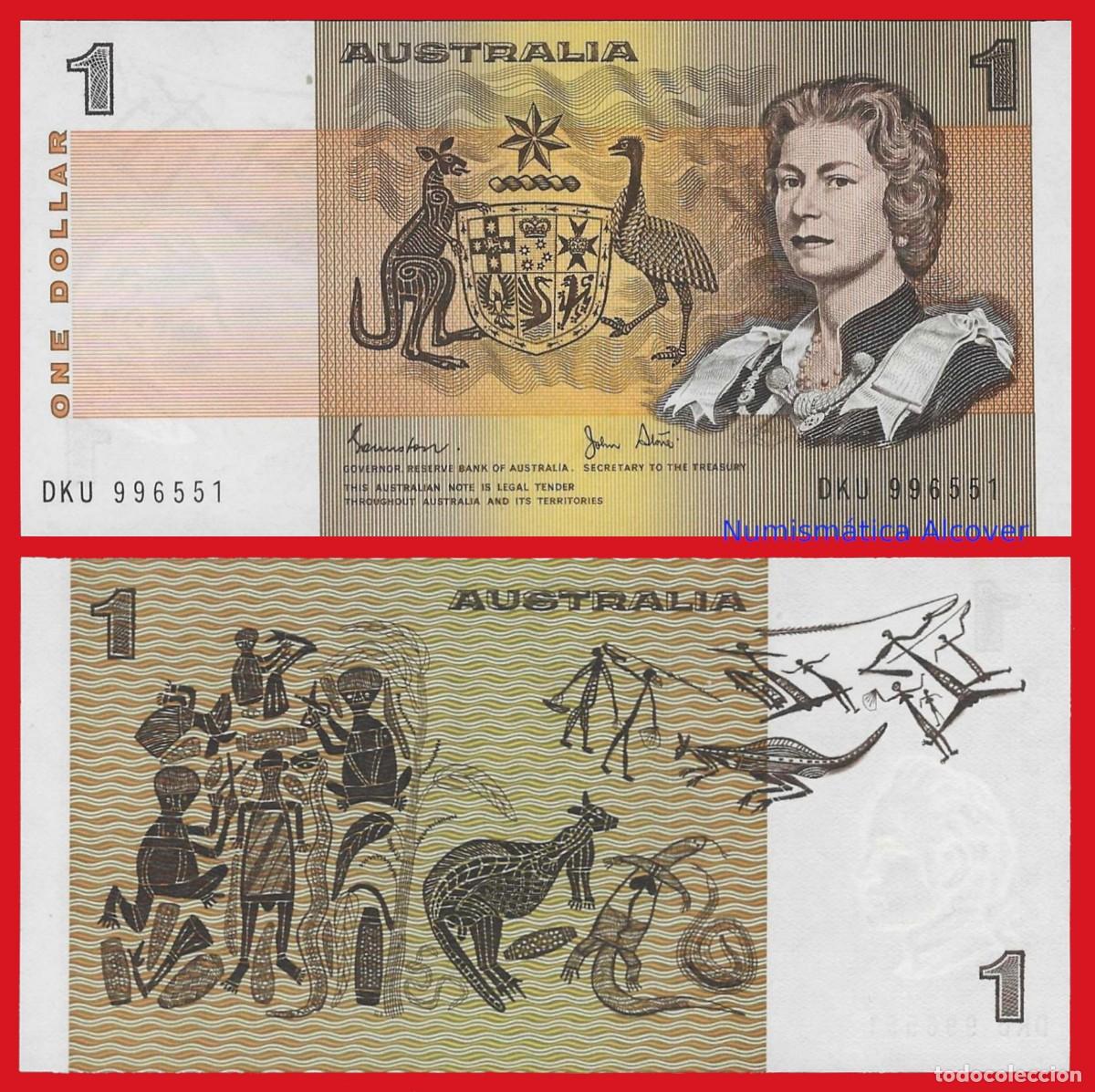 Billetes extranjeros: AUSTRALIA 1 D&oacute;lar 1983 Pick 42d - SC - Foto 1
