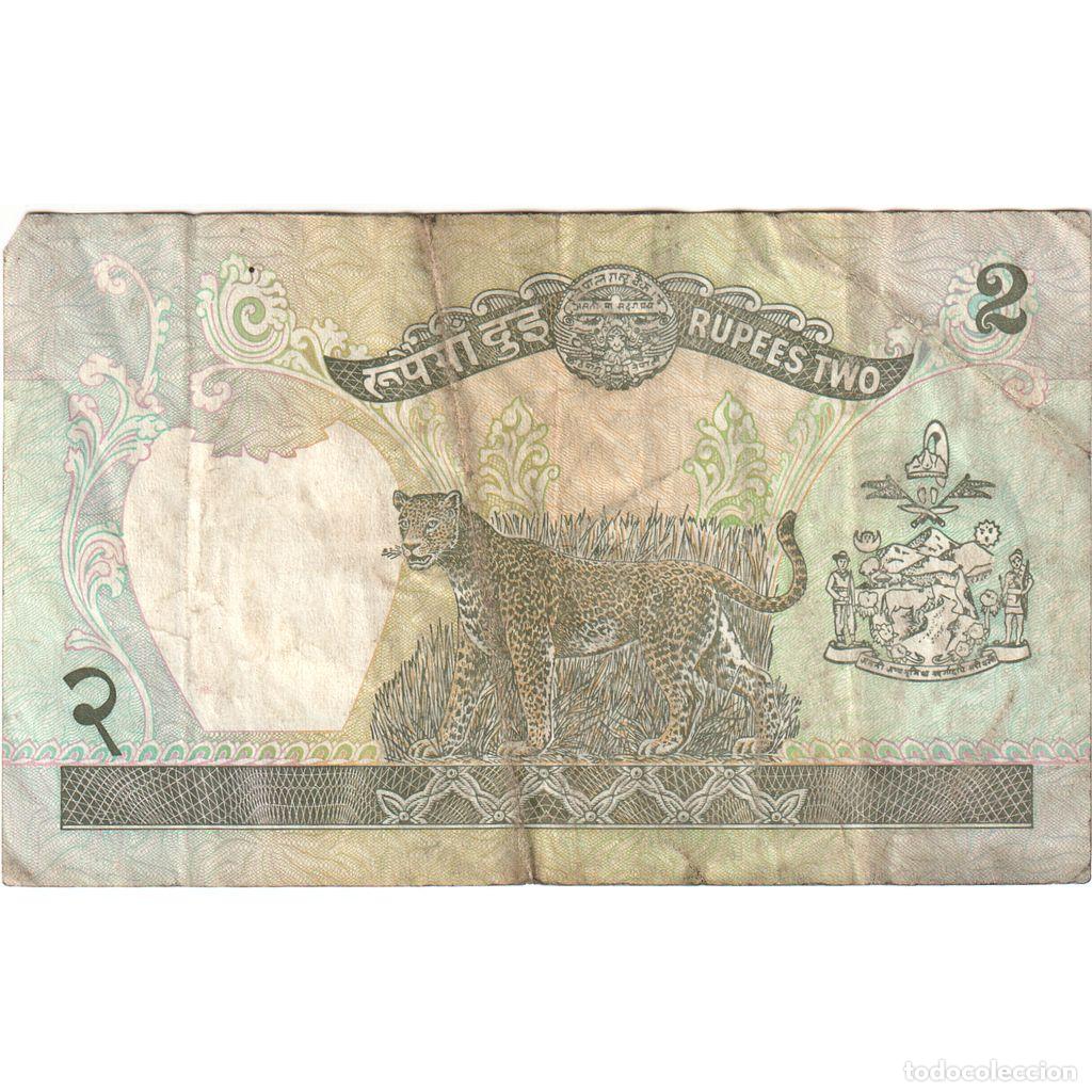 Billetes extranjeros: [#1191099] 2 Rupees, Nepal, KM:29b, BC - Foto 2