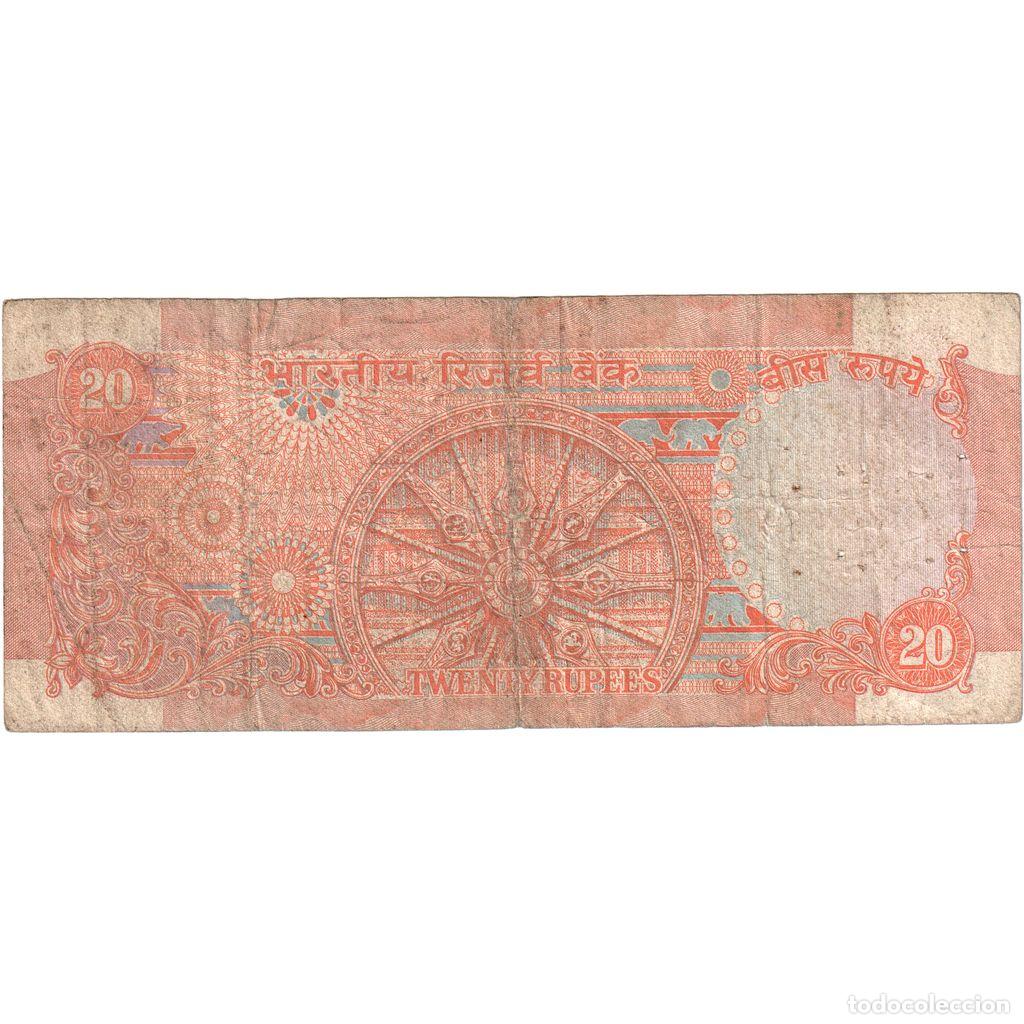 Billetes extranjeros: [#1184971] India, 20 Rupees, N.D, RC - Foto 2