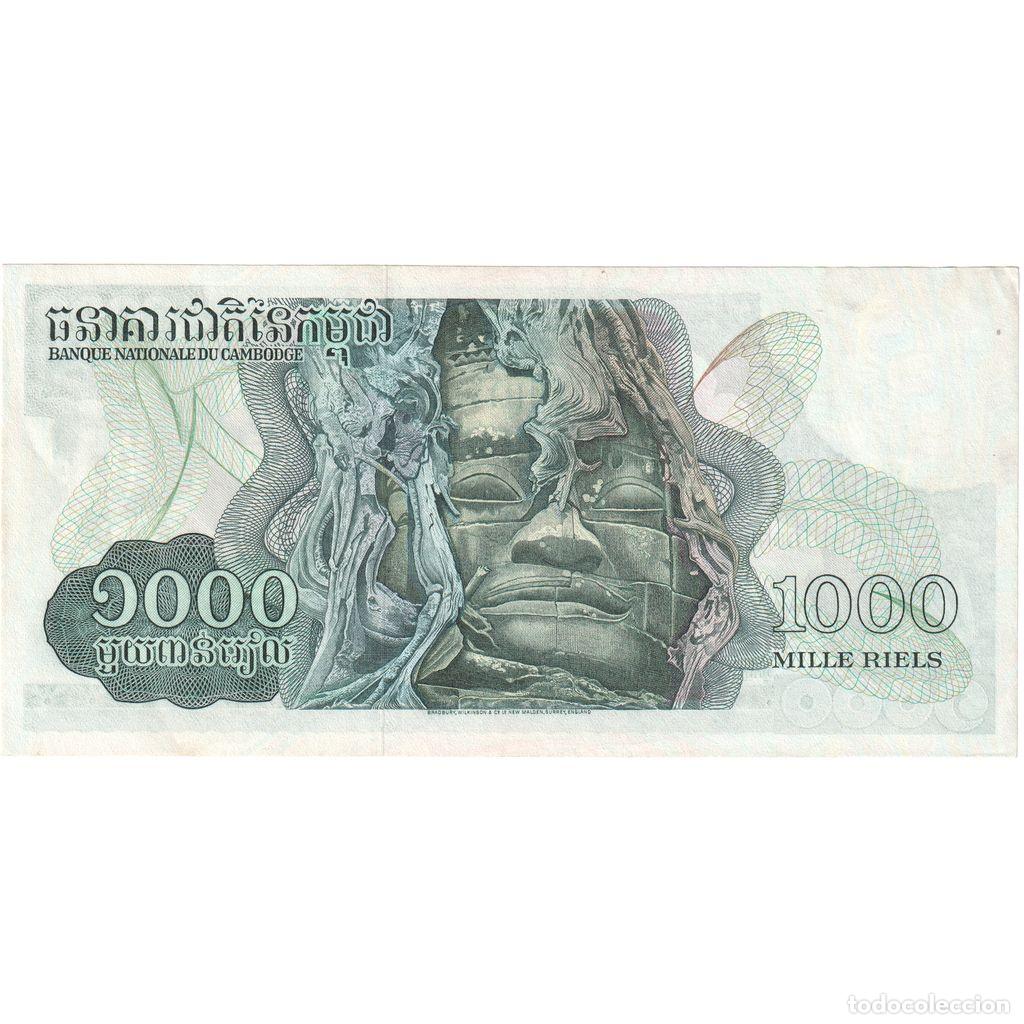 Billetes extranjeros: [#1233763] Camboya, 1000 Riels, SC - Foto 2