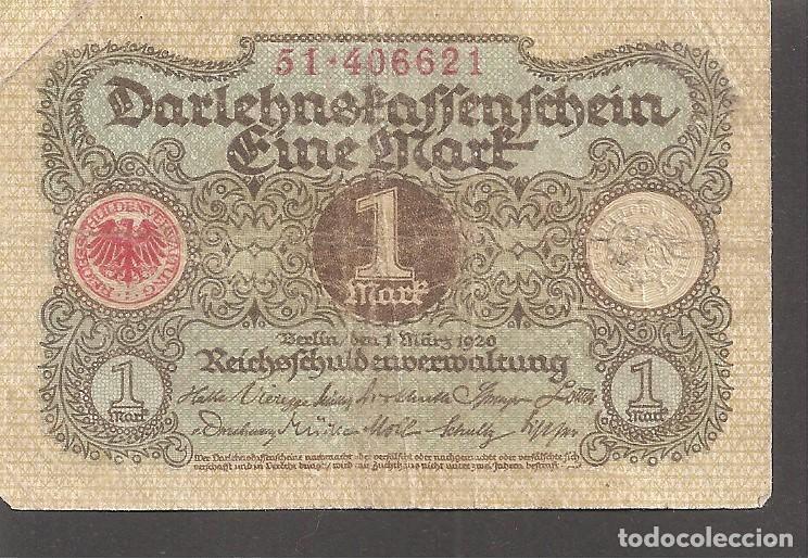 Billetes extranjeros: ALEMANIA 1 MARCO 1920 - Foto 1
