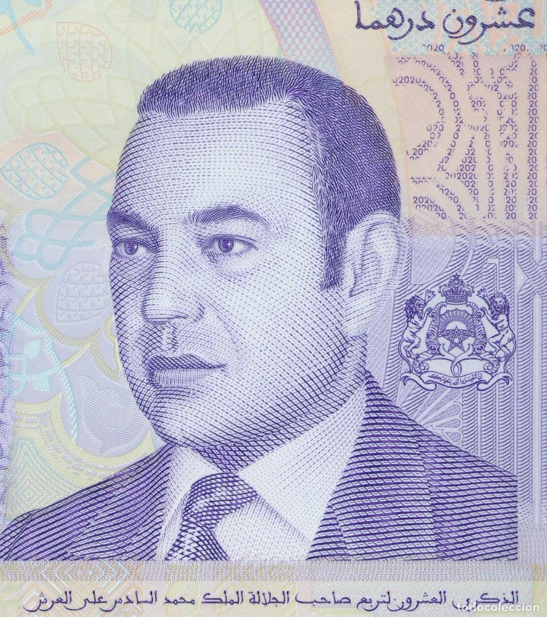 Billetes extranjeros: Marruecos 20 Dirhams ND 2019 Pick 78 SC - Foto 4