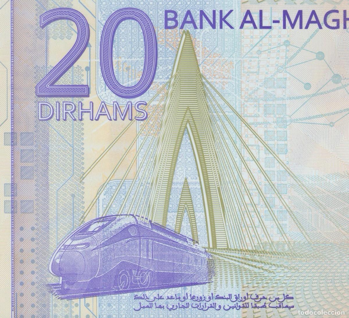 Billetes extranjeros: Marruecos 20 Dirhams ND 2019 Pick 78 SC - Foto 5