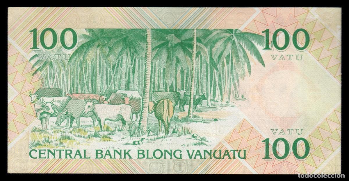 Billetes extranjeros: Vanuatu 100 Vatu ND 1982 Pick 1 SC - Foto 3
