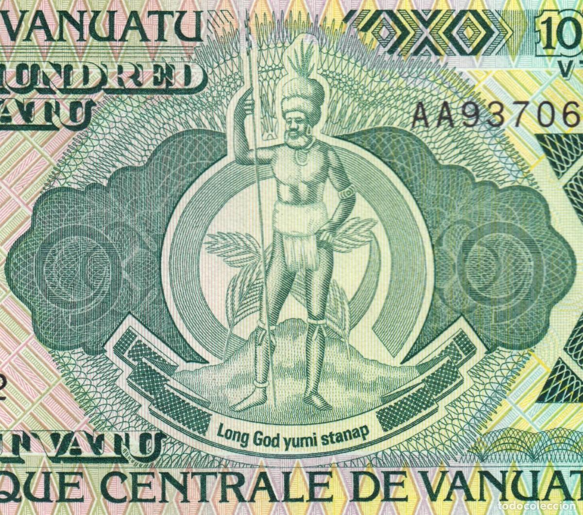 Billetes extranjeros: Vanuatu 100 Vatu ND 1982 Pick 1 SC - Foto 4