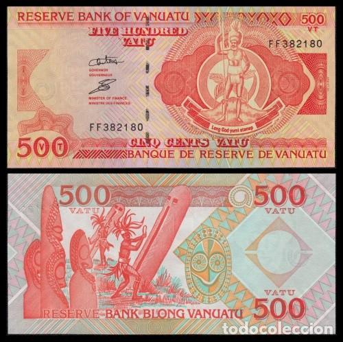 Billetes extranjeros: Vanuatu 500 Vatu 1993-2006 Pick 5c - Foto 1