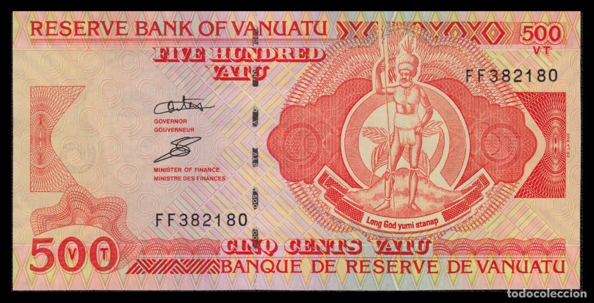 Billetes extranjeros: Vanuatu 500 Vatu 1993-2006 Pick 5c - Foto 2