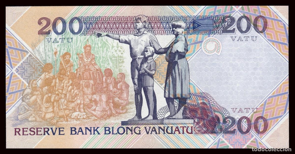 Billetes extranjeros: Vanuatu 200 Vatu 1995 Pick 8a - Foto 3