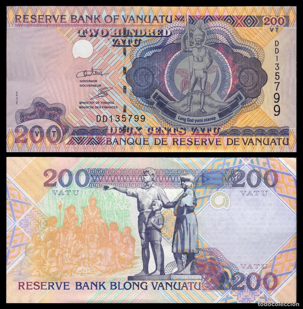 Billetes extranjeros: Vanuatu 200 Vatu 2005 Pick 8c - Foto 1