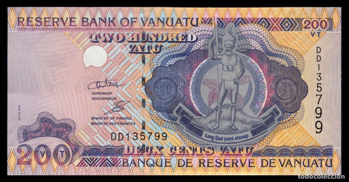 Billetes extranjeros: Vanuatu 200 Vatu 2005 Pick 8c - Foto 2