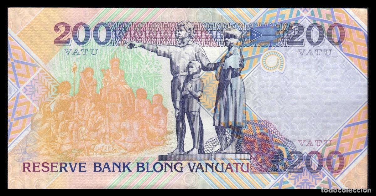 Billetes extranjeros: Vanuatu 200 Vatu 2005 Pick 8c - Foto 3