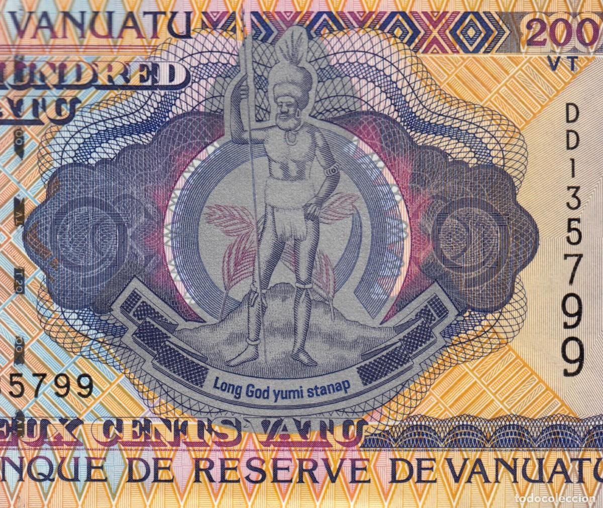 Billetes extranjeros: Vanuatu 200 Vatu 2005 Pick 8c - Foto 4