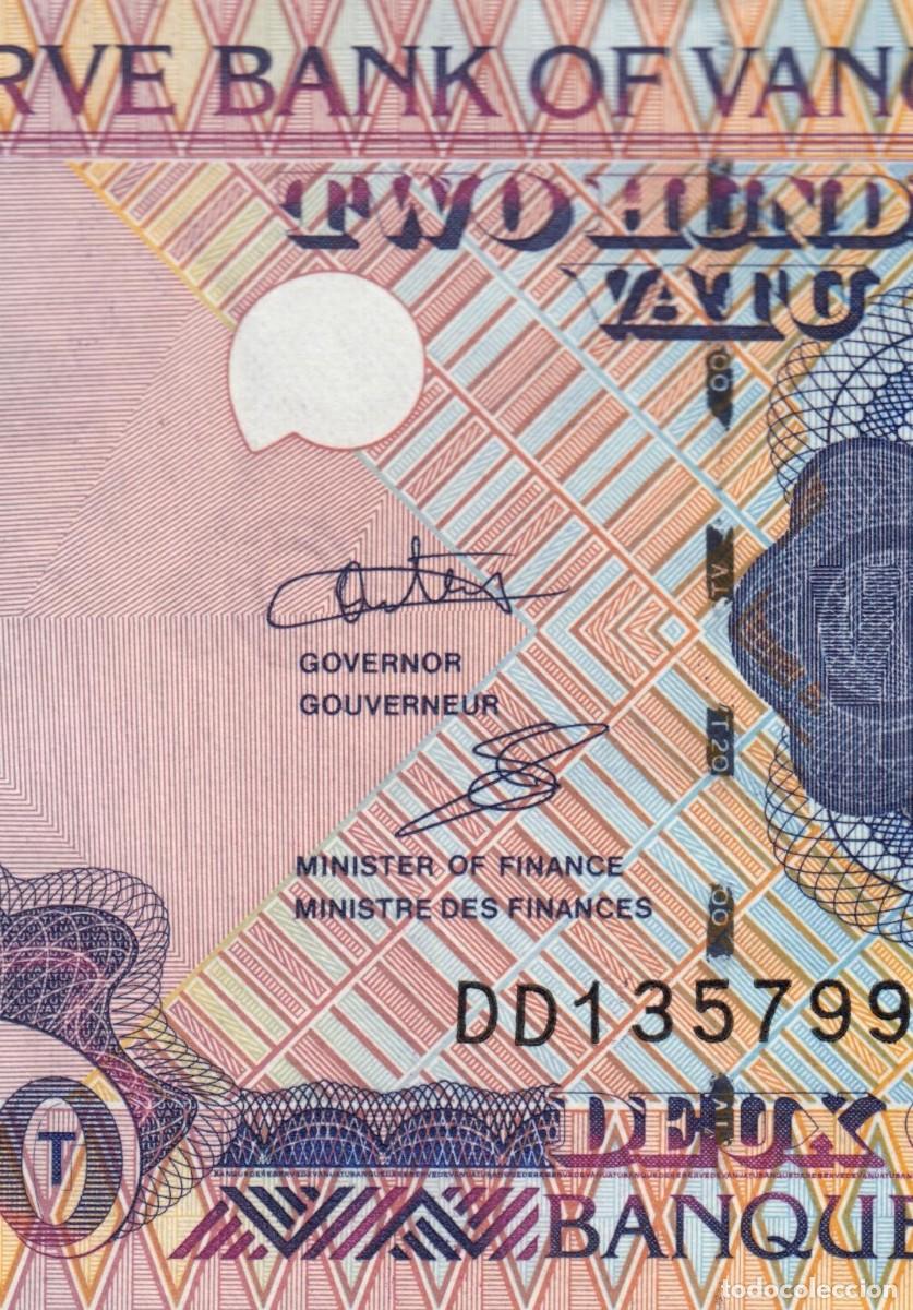 Billetes extranjeros: Vanuatu 200 Vatu 2005 Pick 8c - Foto 6