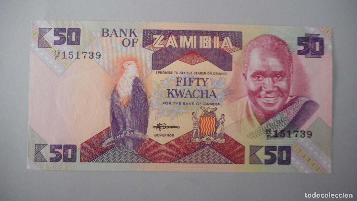 Billetes extranjeros: ZAMBIA 50 KWACHA / PLANCHA - Foto 1