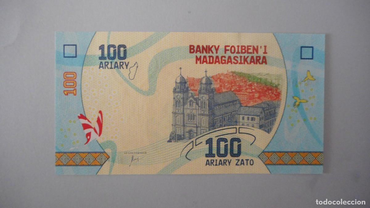 Billetes extranjeros: MADAGASCAR 100 ARIARY / PLANCHA - Foto 1