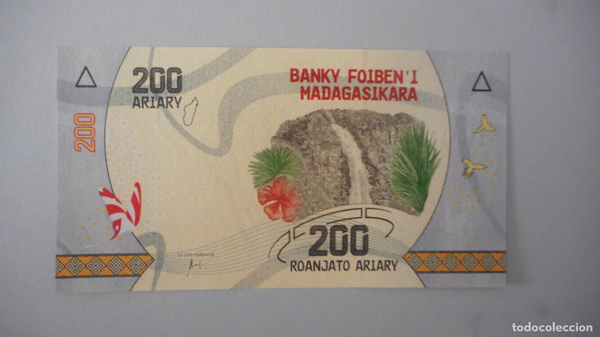 Billetes extranjeros: MADAGASCAR 200 ARIARY / PLANCHA - Foto 1