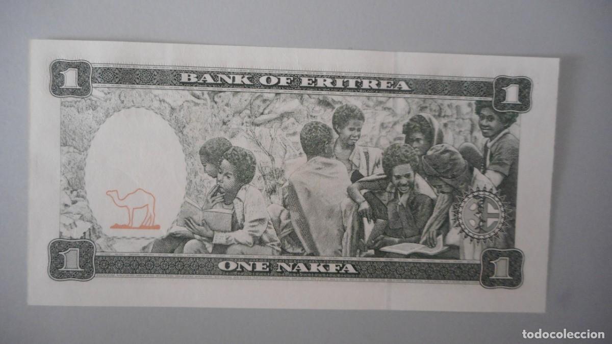 Billetes extranjeros: ERITREA 1 NAKFA / PLANCHA - Foto 2