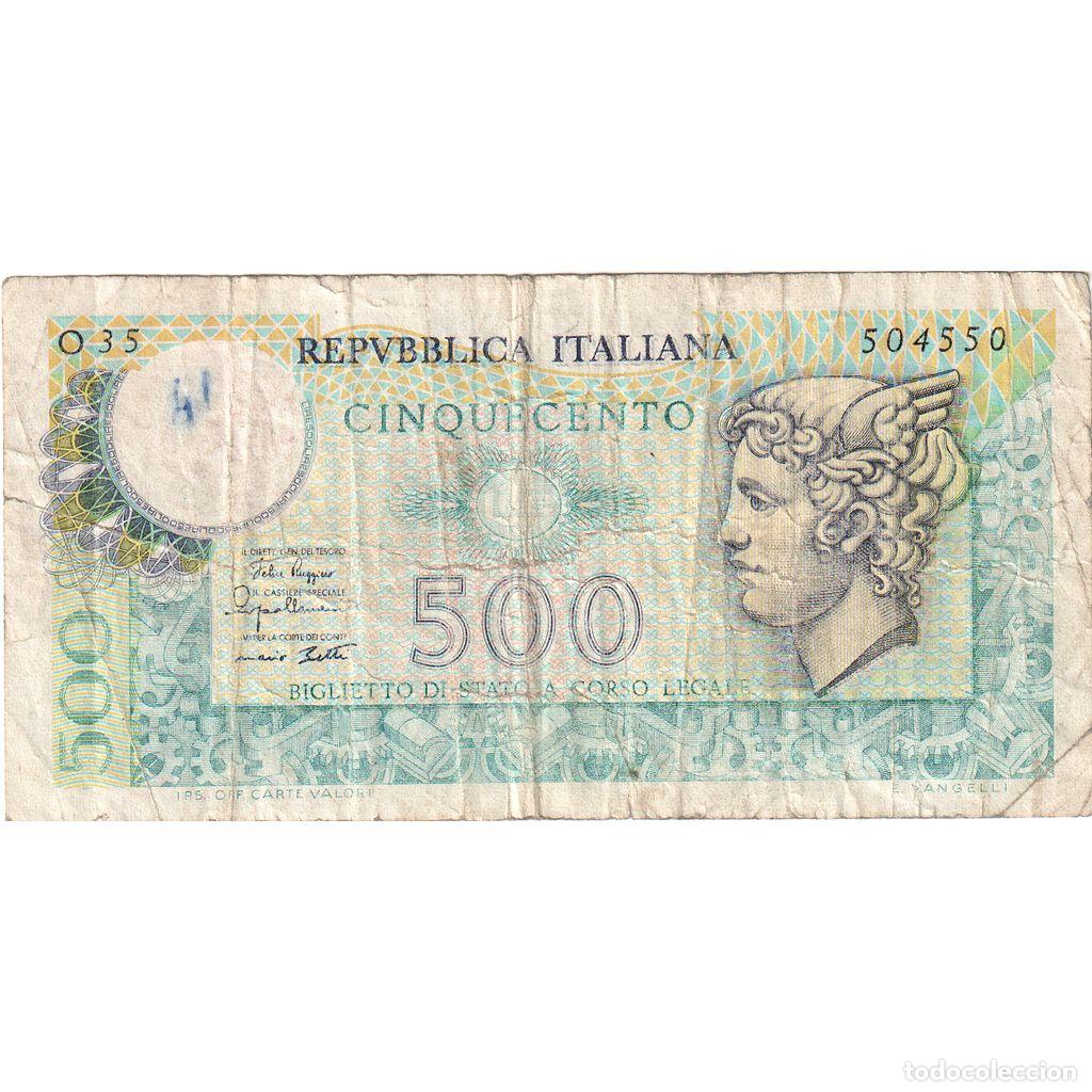 Billetes extranjeros: [#1243236] Italia, 500 Lire, BC+ - Foto 1