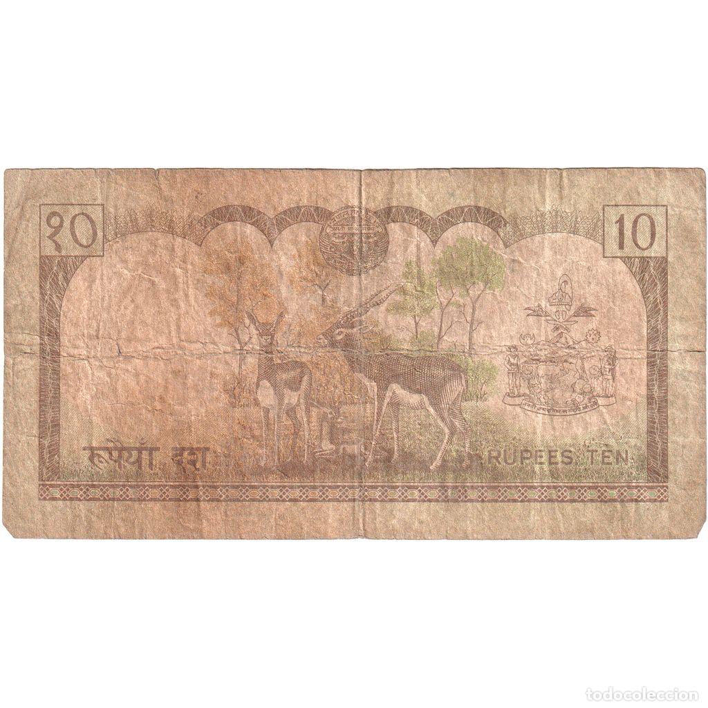 Billetes extranjeros: [#1243346] Nepal, 10 Rupees, BC - Foto 2