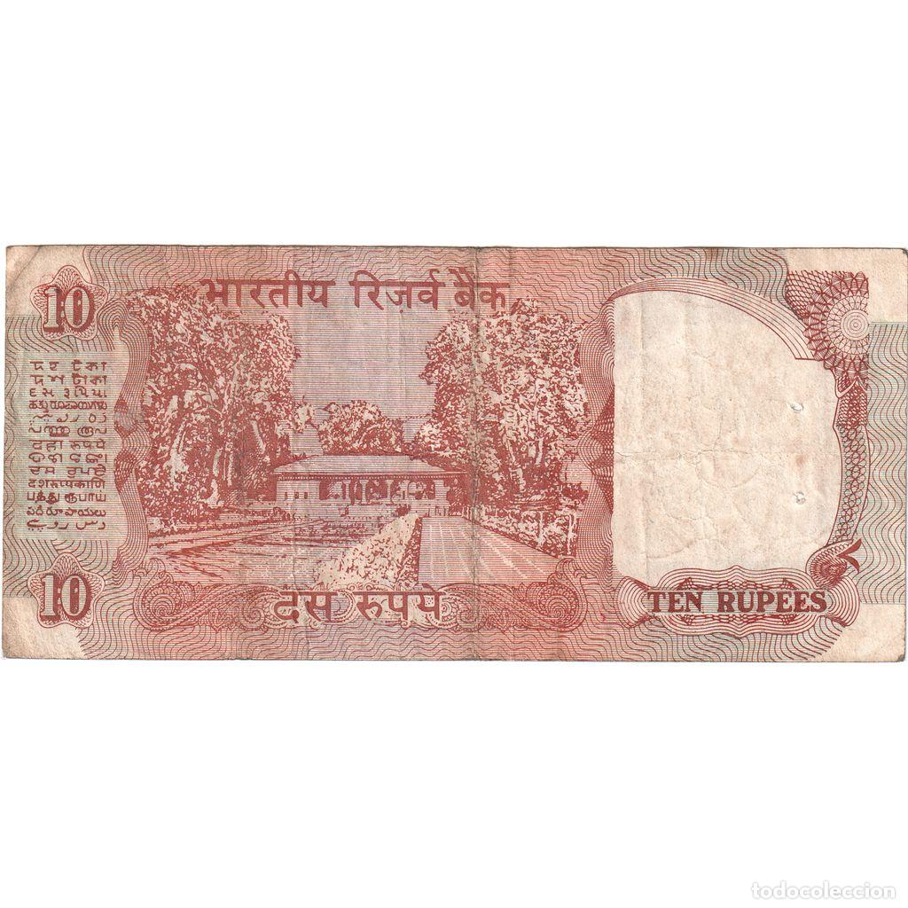 Billetes extranjeros: [#1243352] India, 10 Rupees, EBC - Foto 2