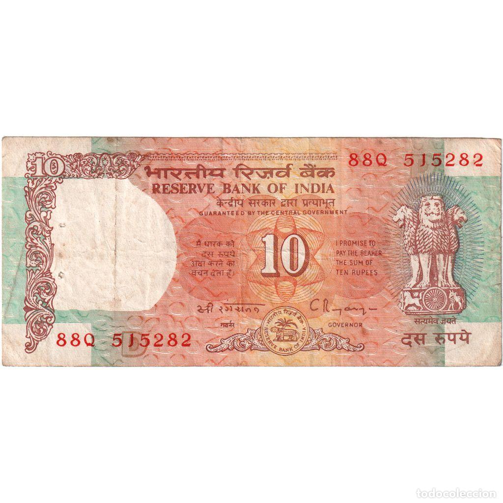 Billetes extranjeros: [#1243352] India, 10 Rupees, EBC - Foto 1