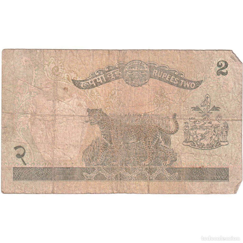 Billetes extranjeros: [#1243373] Nepal, 2 Rupees, BC+ - Foto 2