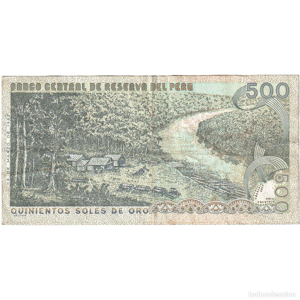 Billetes extranjeros: [#1243387] Per&uacute;, 500 Soles De Oro, UNC - Foto 2