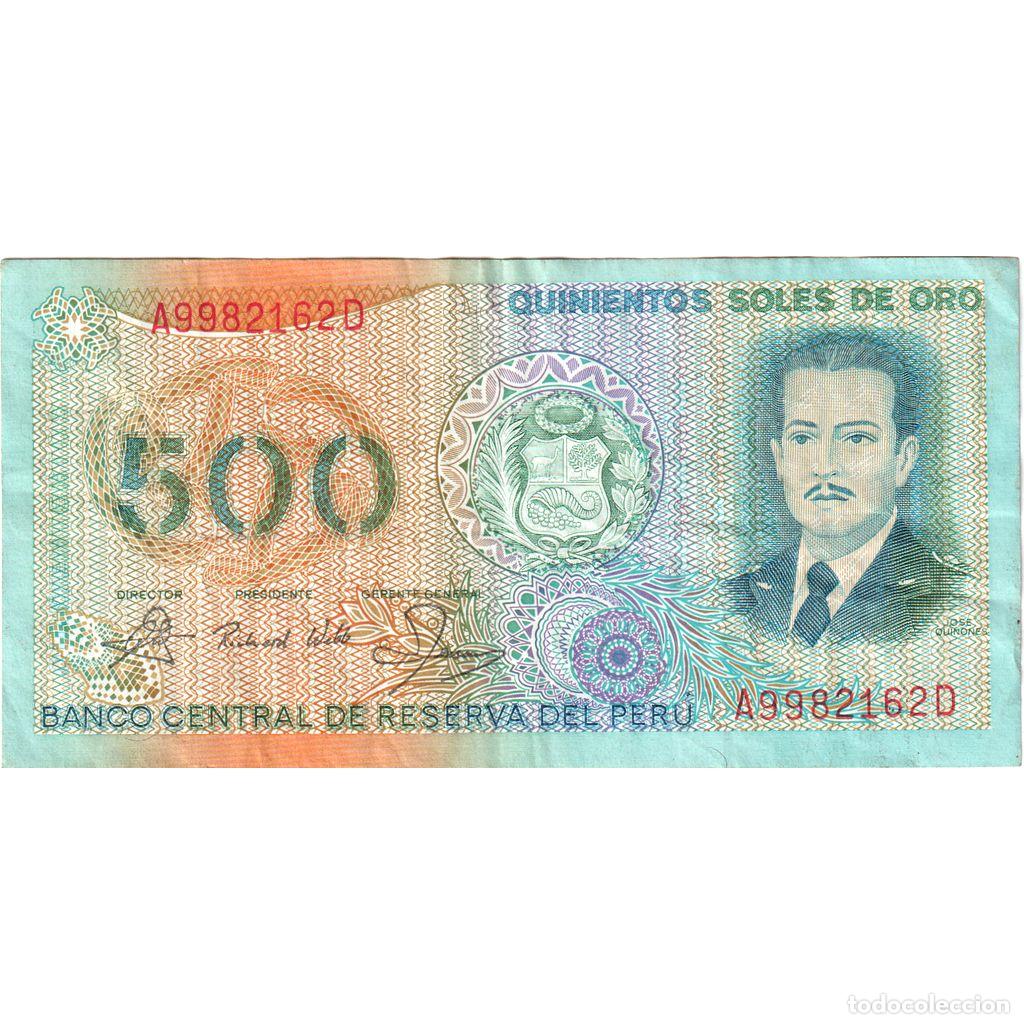 Billetes extranjeros: [#1243387] Per&uacute;, 500 Soles De Oro, UNC - Foto 1