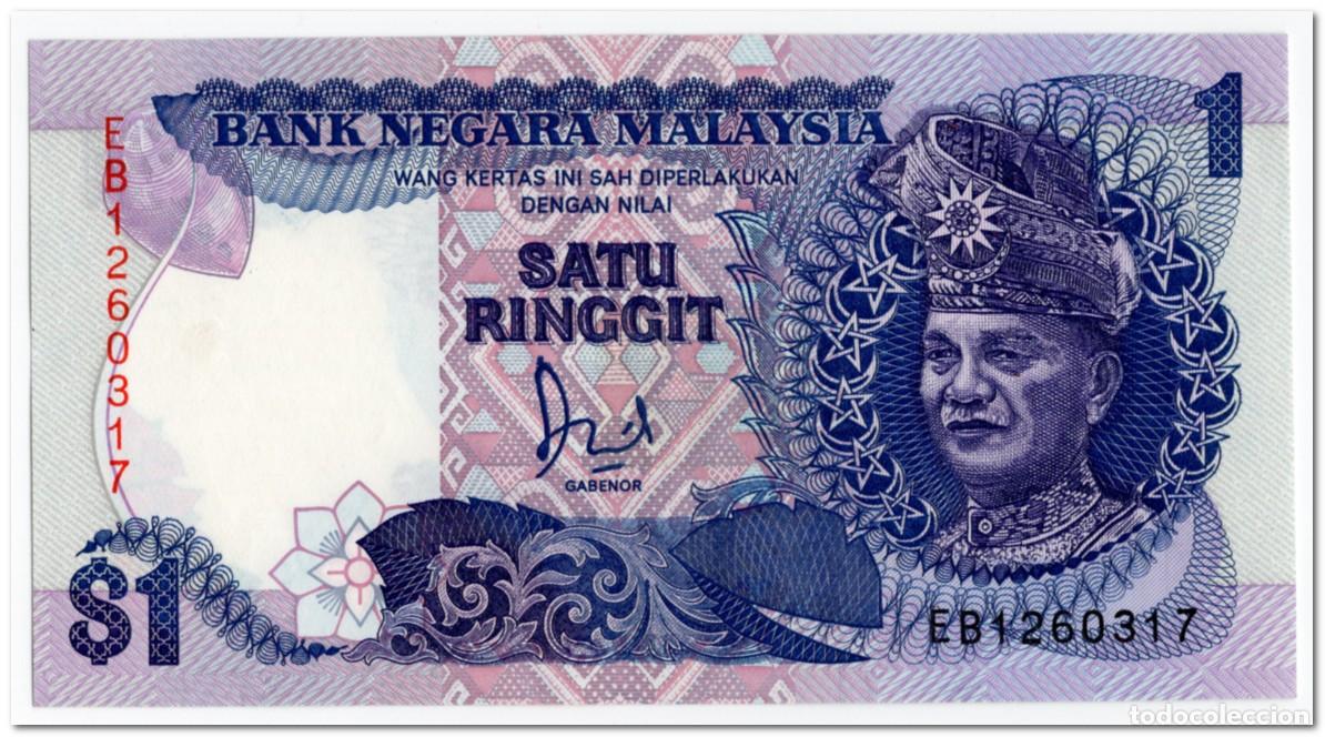Billetes extranjeros: MALAYSIA,1 RINGGIT,1981-83,P.19A,UNC - Foto 1