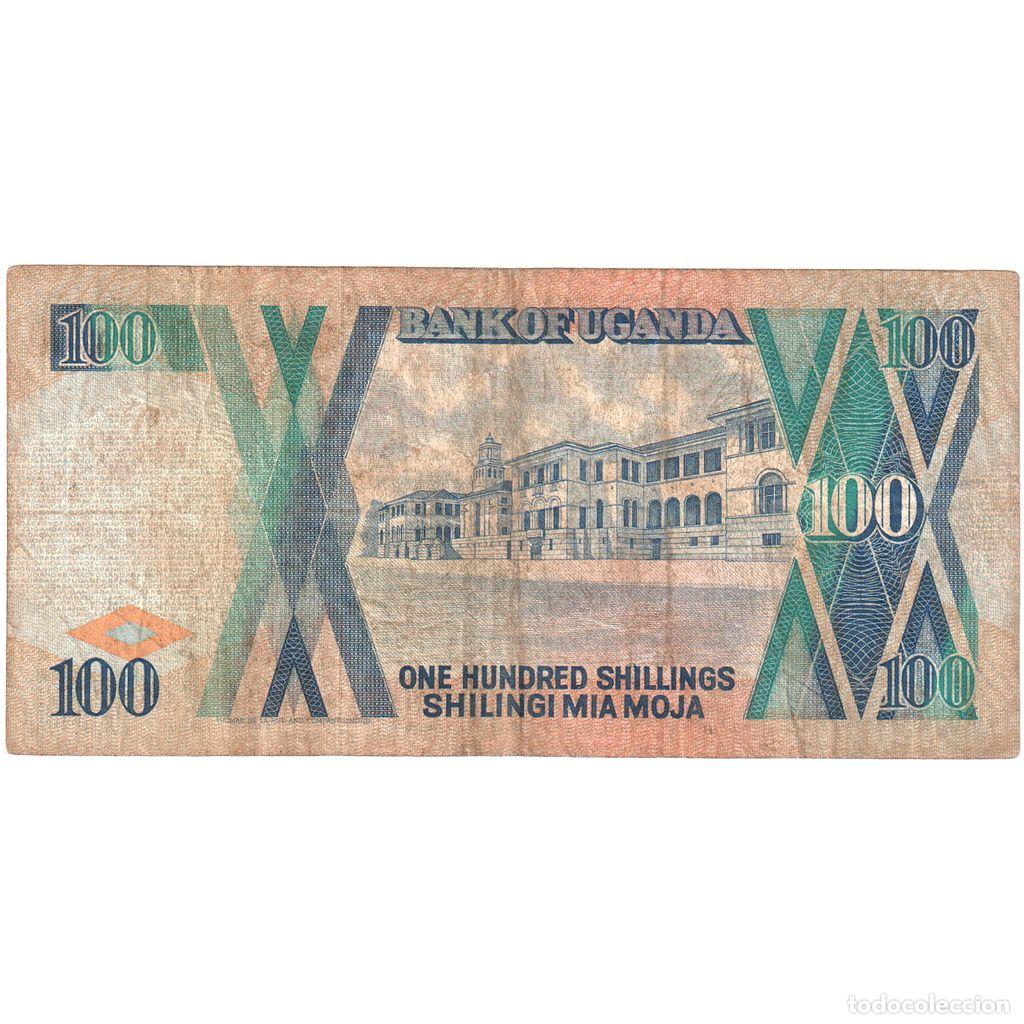 Billetes extranjeros: [#1243526] Uganda, 100 Shillings, BC+ - Foto 2