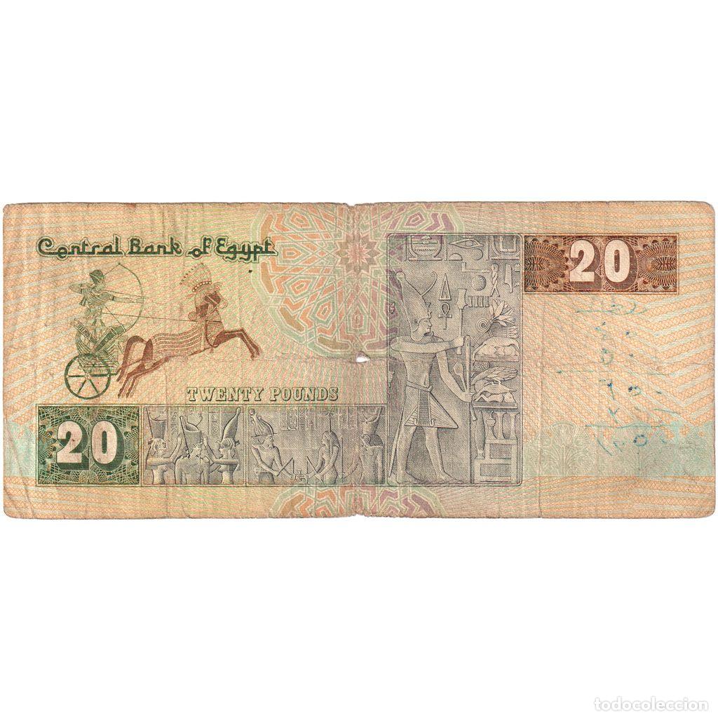 Billetes extranjeros: [#1243555] Egipto, 20 Pounds, RC+ - Foto 2