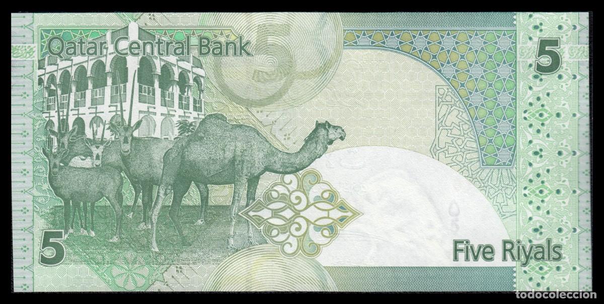 Billetes extranjeros: Qatar 5 RIyals 2008 (2015) Pick 29b SC - Foto 3