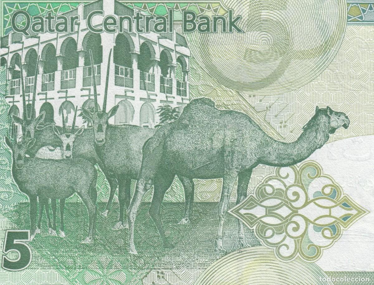 Billetes extranjeros: Qatar 5 RIyals 2008 (2015) Pick 29b SC - Foto 5