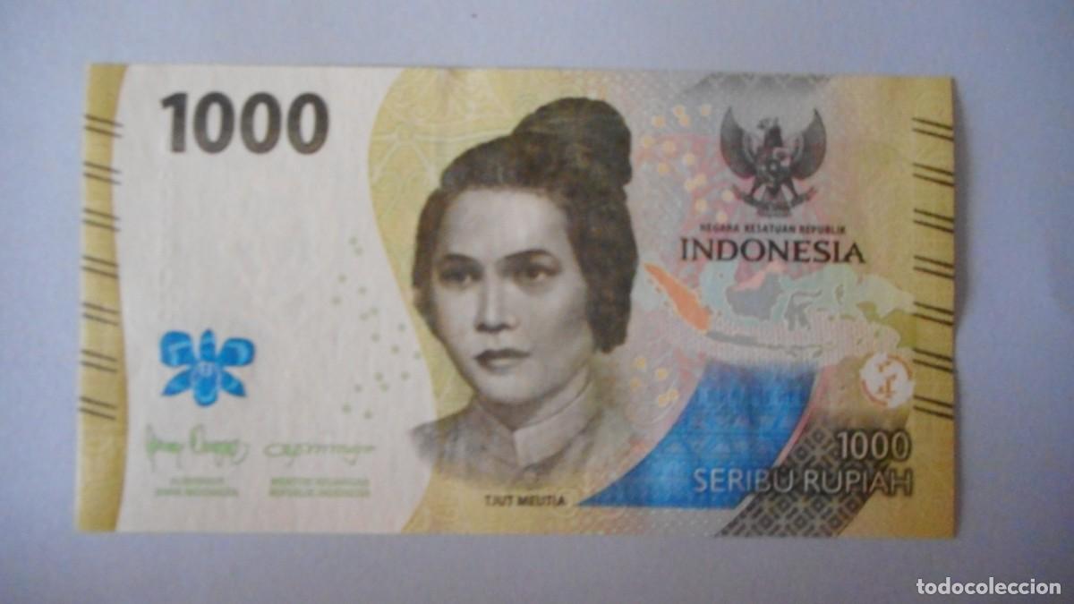 Billetes extranjeros: INDONESIA 1000 RUPIAS / PLANCHA - Foto 1