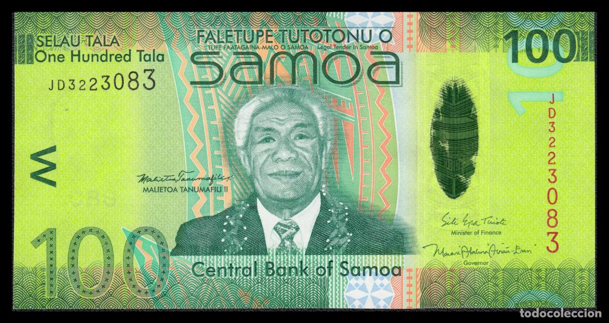 Billetes extranjeros: Samoa 100 Tala 2017 Pick 44b SC - Foto 2
