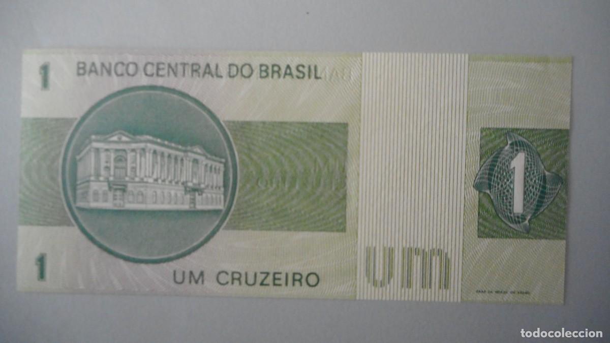 Billetes extranjeros: BRASIL 1 CRUZEIROS / PLANCHA - Foto 2