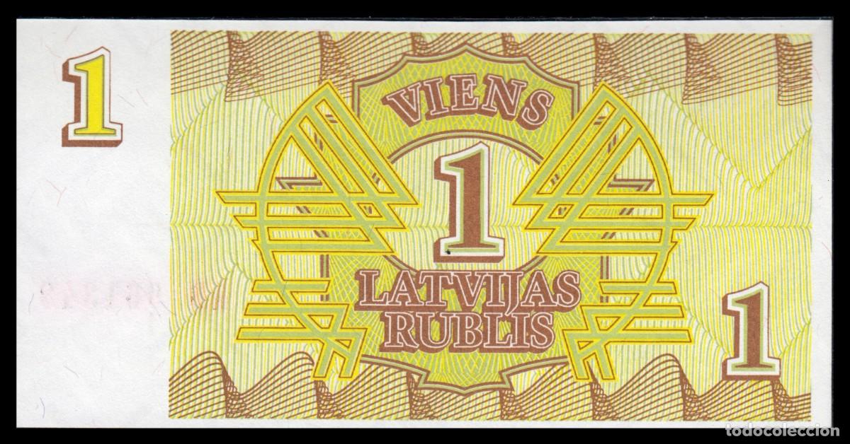Billetes extranjeros: Letonia 1 Rublis 1992 Pick 35 SC - Foto 3