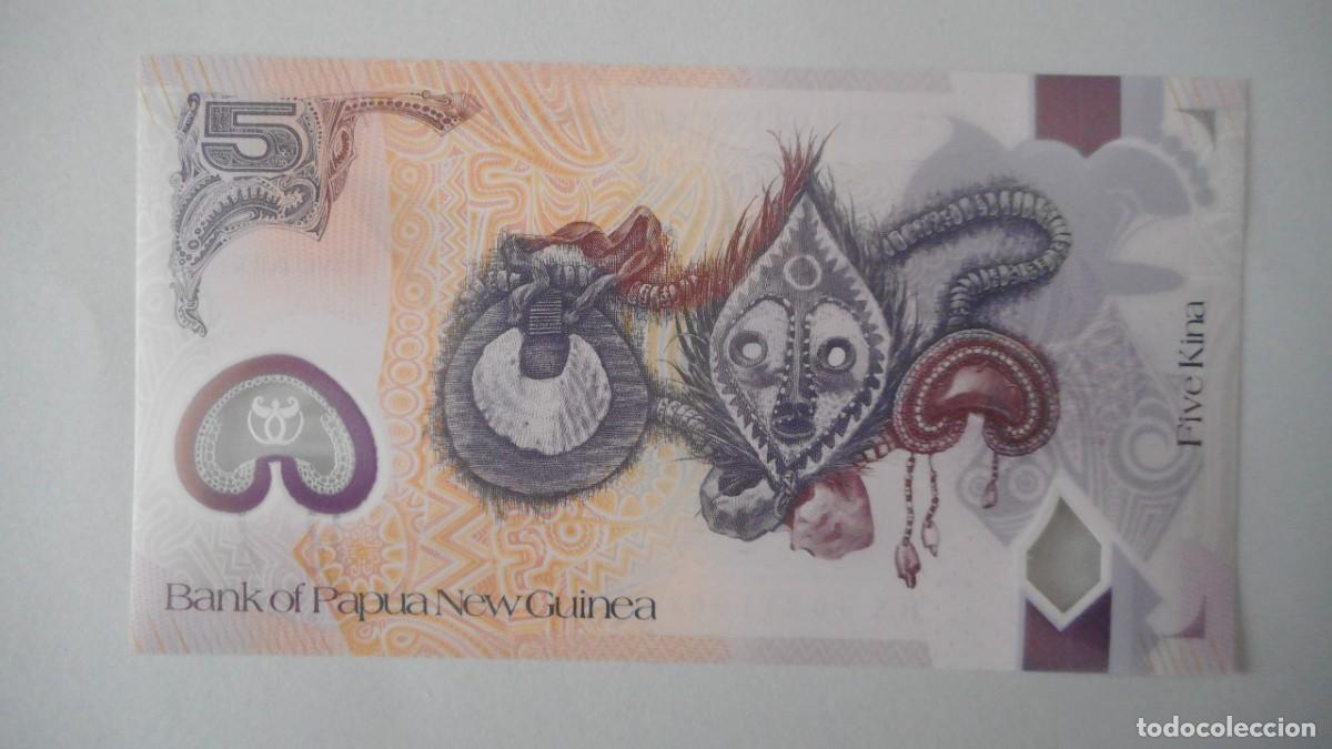 Billetes extranjeros: NUEVA GUINEA 1 KINA / PLANCHA - Foto 2