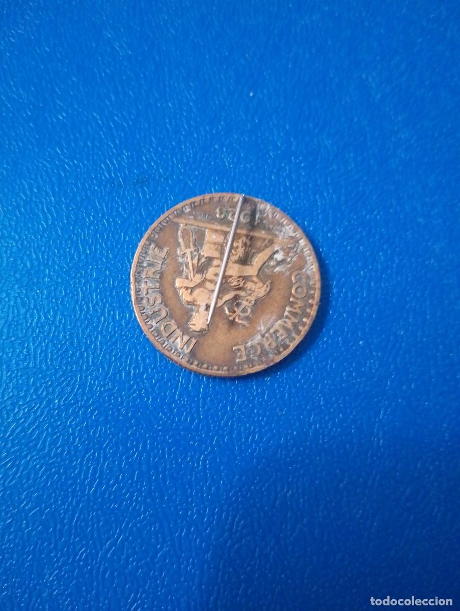 Billetes extranjeros: Moneda alfiler 2 Francos Franceses 1923 - Foto 2