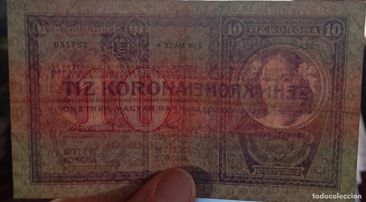 Billetes extranjeros: Austria 10 kronen 1904 pick 9 (MBC-) - Foto 3