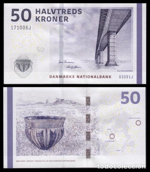 Billetes extranjeros: Dinamarca 50 Kroner 2009 Pick 65a(2) - Foto 1