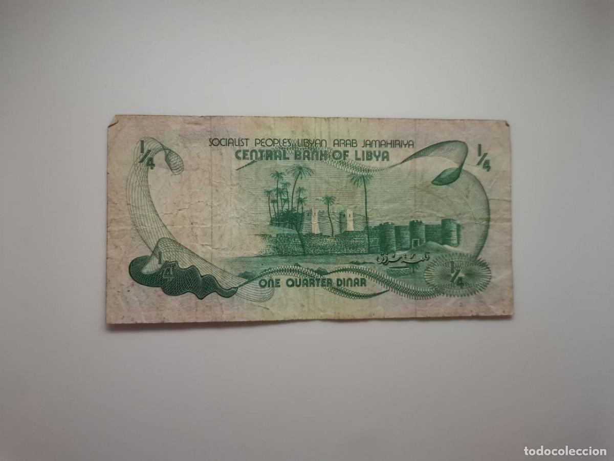 Billetes extranjeros: BILLETES LIBIA - 5 UDS. - Foto 1