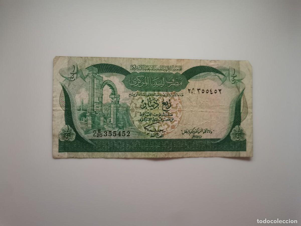 Billetes extranjeros: BILLETES LIBIA - 5 UDS. - Foto 2